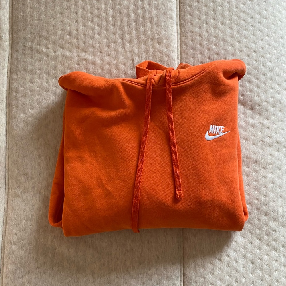 Orange hoodie